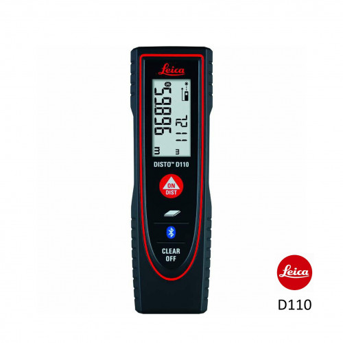 Leica - Disto D110 - Laser Measurement Tool (60m Range With Bluetooth)