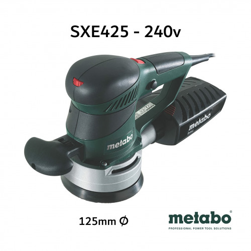 Metabo - SXE425 - 125mm Random Orbit Sander - 240V