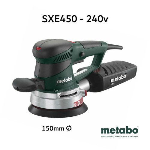Metabo - SXE450 - 150mm - 6" Random Orbit Sander - 240V