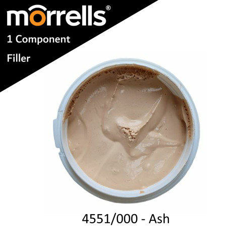 0.25ltr: Morrells - Wood Filler - 45 Range - 1K Filler - Ash - 4551/000M