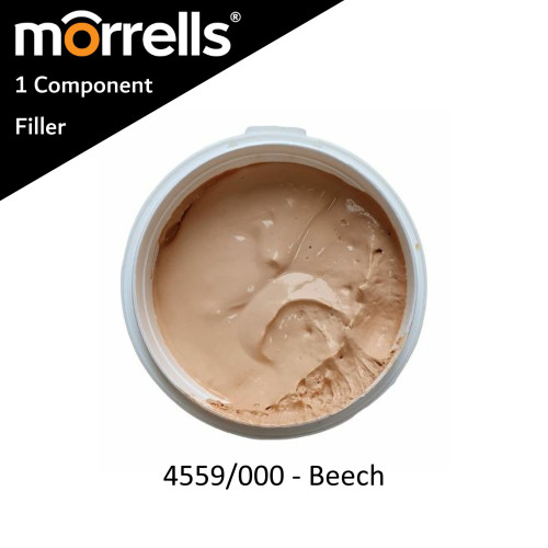 0.25ltr: Morrells - Wood Filler - 45 Range - 1K Filler - Beech - 4559/000M