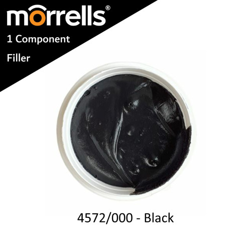 0.25ltr: Morrells - Wood Filler - 45 Range - 1K Filler - Black - 4572/000M