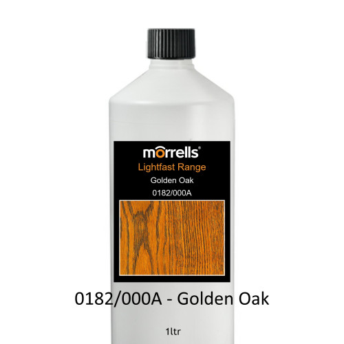 1ltr: Morrells - Light Fast Stain - Golden Oak - 0182/000A