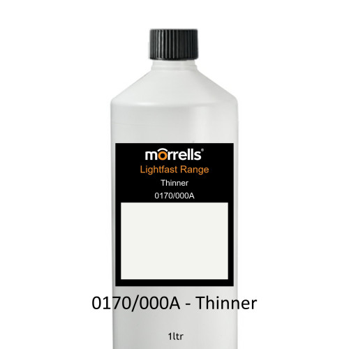 1ltr: Morrells - Thinners - Light Fast - 0170/000A