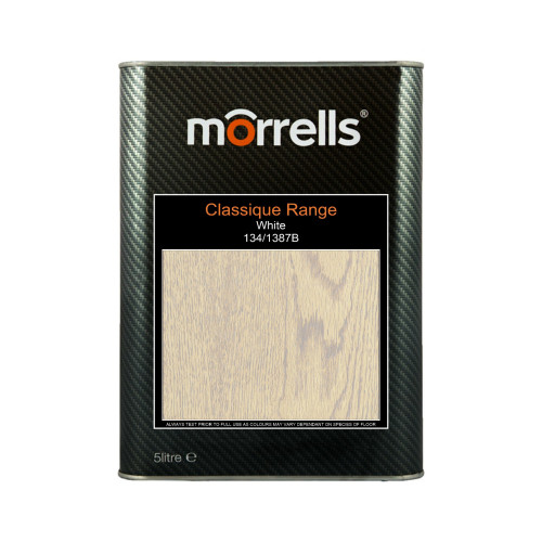 5ltr: Morrells - Classique Stain - White - 134/1387B