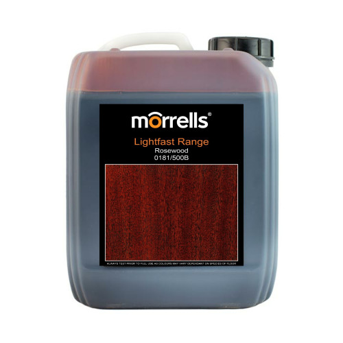 5ltr: Morrells - Light Fast Stain - New Rosewood - 0181/500B