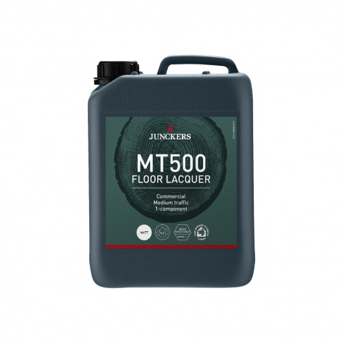 5ltr: Junckers - Strong - 1K Water Based PU Lacquer - Matt Finish 20% Sheen