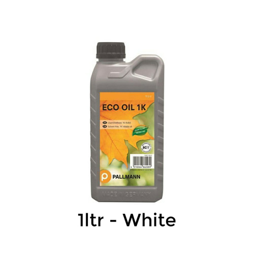 1ltr: Pallmann - Eco Oil 1K - White
