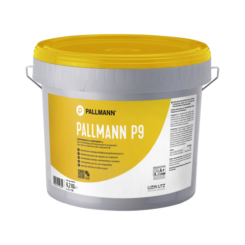 7kg Tub: Pallmann - P9 - Wood Flooring Adhesive - 2 Component - EC1 