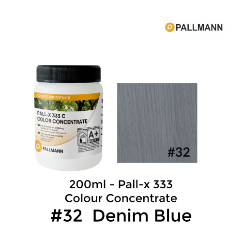 0.2ltr: Pallmann - Pall-x-333 C - Colour Concentrate - Denim Blue - No.32