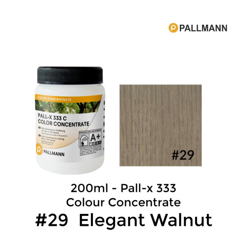 0.2ltr: Pallmann - Pall-x-333 C - Colour Concentrate - Elegant Walnut - No.29 