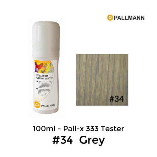 0.1ltr: Pallmann - Pall-x-333 - Colour Tester - Grey - No.34 