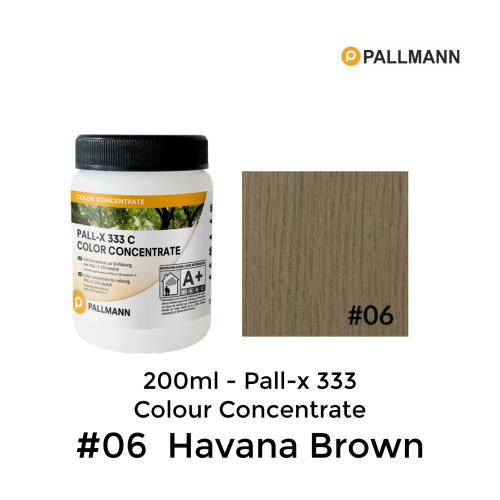 0.2ltr: Pallmann - Pall-x-333 C - Colour Concentrate - Havana Brown - No.6 