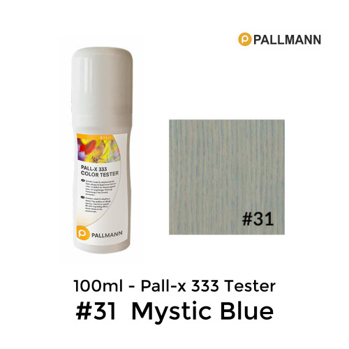0.1ltr: Pallmann - Pall-x-333 - Colour Tester - Mystic Blue - No.31 