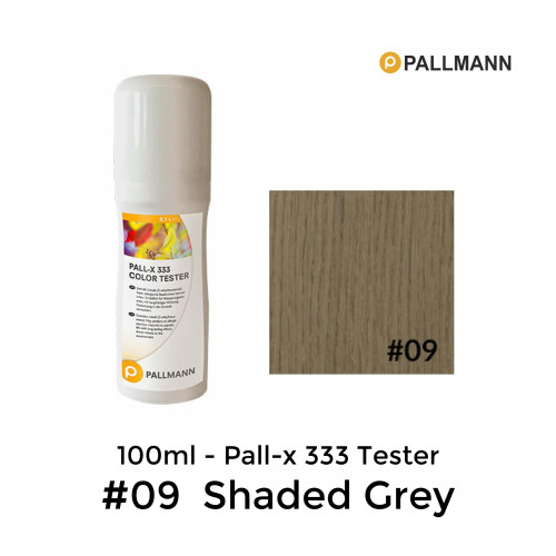 0.1ltr: Pallmann - Pall-x-333 - Colour Tester - Shaded Grey - No.9 