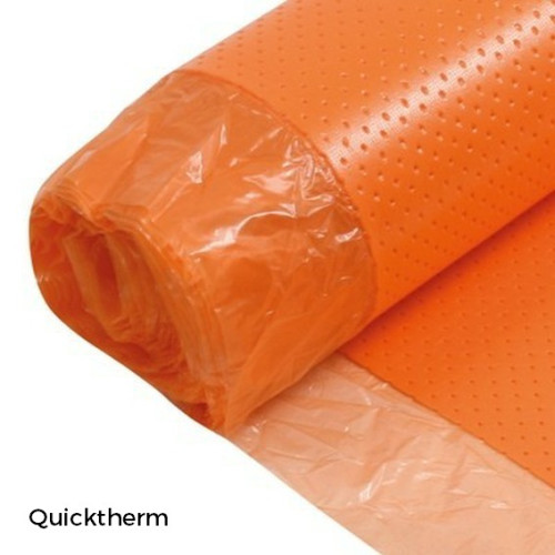 1 Roll: Quicktherm - 1.8mm Underlay - Red - Roll Size 1m x 10m x 1.8mm - (10mÂ²/Roll) 