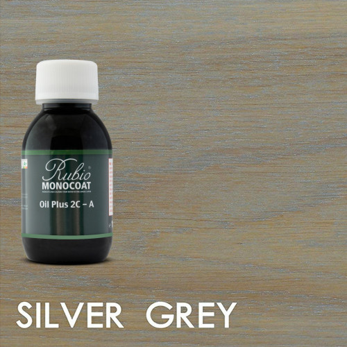 (28) 20ml: Rubio Monocoat - Oil Plus 2C A - Silver Grey
