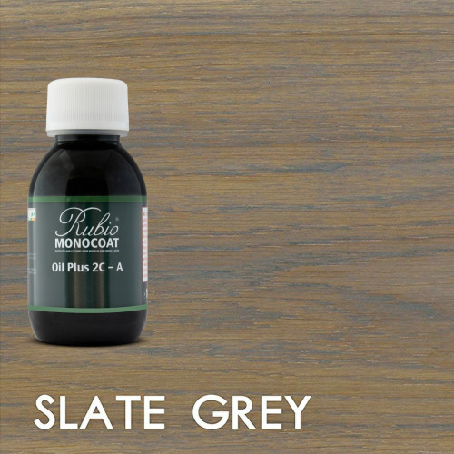 (30) 20ml: Rubio Monocoat - Oil Plus 2C A - Slate Grey