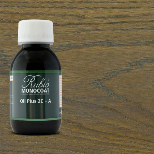 100ml: Rubio Monocoat - Oil Plus 2C - A - Ash Grey