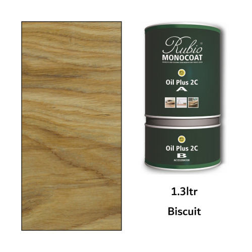 1.3ltr: Rubio Monocoat - Oil Plus 2C - (Part A and B) - Biscuit
