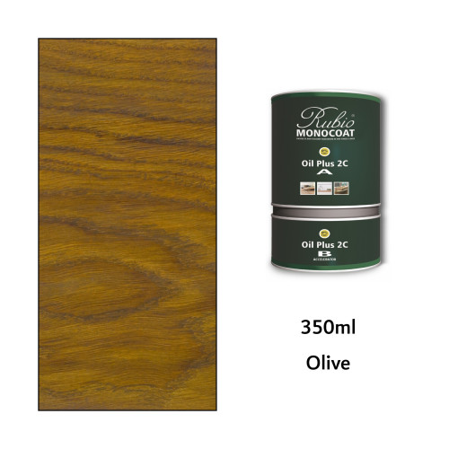 350ml: Rubio Monocoat - Oil Plus 2C - (Part A and B) - Olive