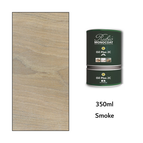 350ml: Rubio Monocoat - Oil Plus 2C - (Part A and B) - Smoke 