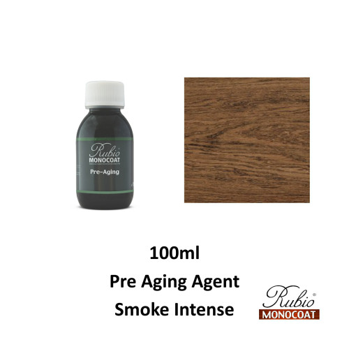 0.1ltr: Rubio Monocoat - Pre Aging - Smoked Look - Smoke Intense - (100ml)