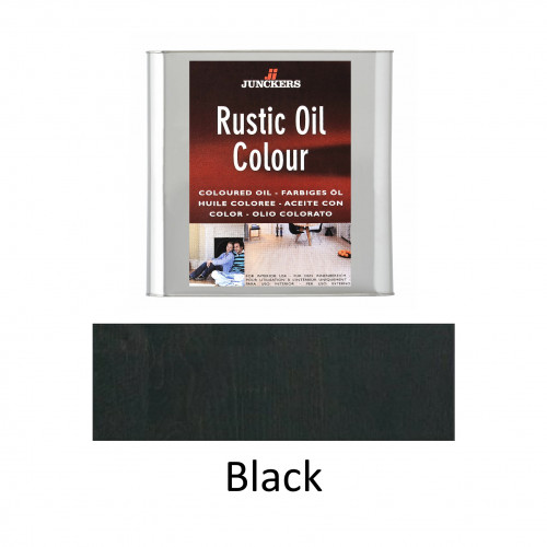 0.75ltr: Junckers - Rustic Oil - Black - Hardening Urethane Oil