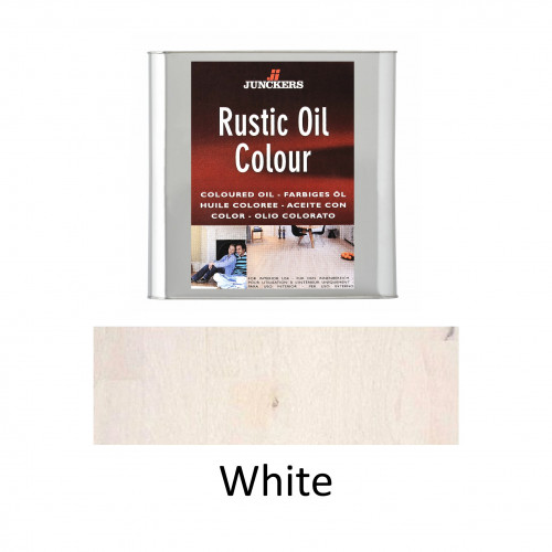2.5ltr: Junckers - Rustic Oil - White - Hardening Urethane Oil