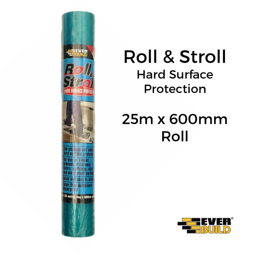 25m Roll: Everbuild - Roll & Stroll - Hard Surface Protector