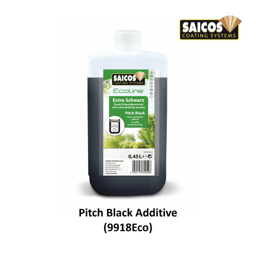 0.45ltr: Saicos - Ecoline MultiTop Plus - Additive - Pitch Black - (9918Eco261)