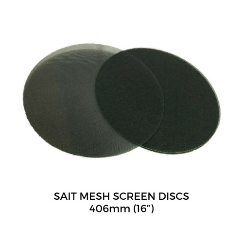 SAIT: SAITSCREEN-D- Nylon Mesh Screen Disc Abrasive - Silicon Carbide - 407mm