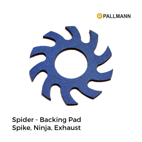 Pallmann - Spider - Backing Pad - Spike - (AKA Ninja discs, Exhaust)