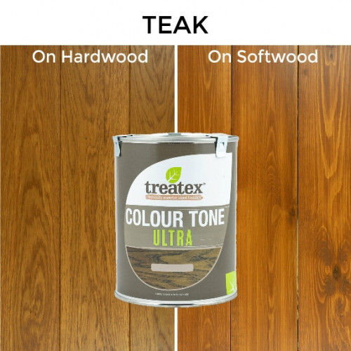 30ml: Treatex - Colour Tone Ultra - Teak - Sample Pot - (120s)