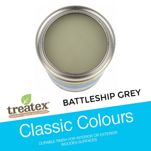 1ltr: Treatex - Classic Colour Collection - Battleship Grey - (504e)