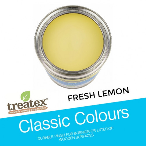 1ltr: Treatex - Classic Colour Collection - Fresh Lemon - (507e)