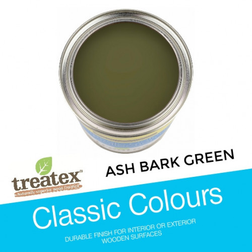 1ltr: Treatex - Classic Colour Collection - Ash Bark Green - (513e)