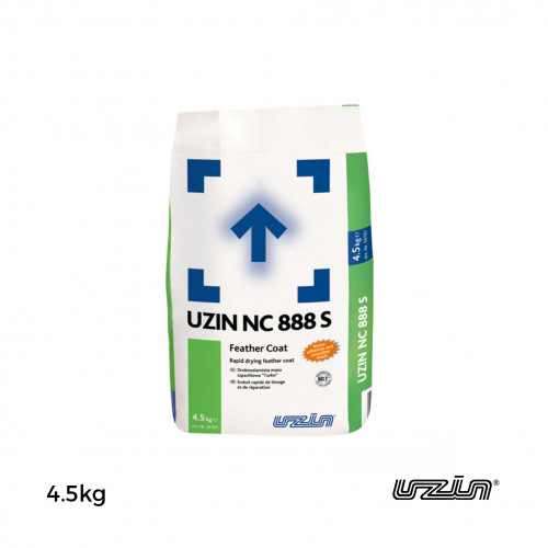 4.5kg Bag: Uzin - NC888S - Very Rapid Drying Feather Coat Smoothing Compound
