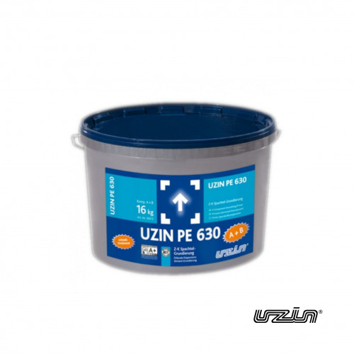 16kg Tub: Uzin - PE630 - 2K Filler and Primer - Very rapid drying 2K filler & primer for floorboards, plywood and substrates needing refurbishment