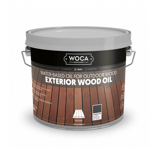 2.5ltr: WOCA - Exterior Oil - Thunder Grey