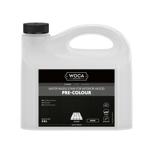 2.5ltr: WOCA - Pre-Colour - Black