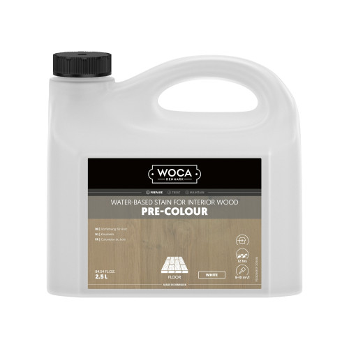 2.5ltr: WOCA - Pre-Colour - White