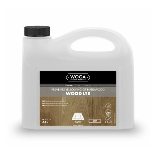 2.5ltr: WOCA - Wood Lye - Grey