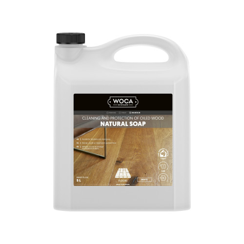 5ltr: WOCA - Natural Soap - White 