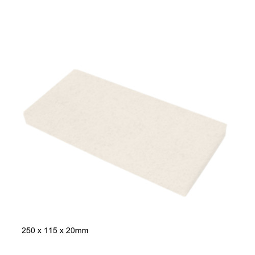 WOCA - Super Pad - White - To Fit DoodleBug Holder - 20mm Thick - 250x115mm