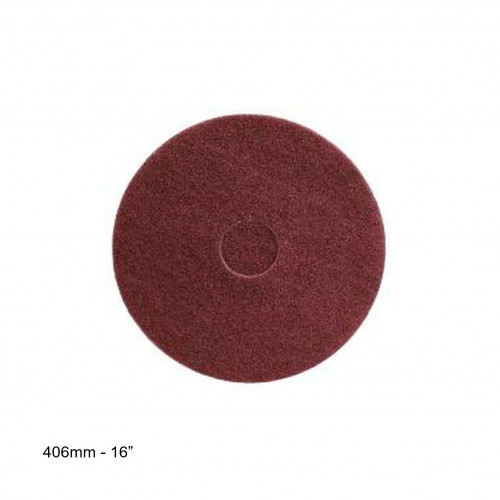 WOCA - P320 - Surface Preparation Pad - Bordeaux - 16" - 406mm