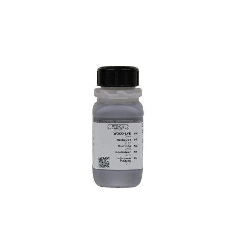 100ml Sample Pot: WOCA - Wood Lye - Grey 