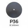 P36 - Starcke - Silicon Carbide - Double Sided Sanding Discs - 400mm - 16" 