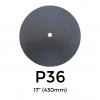 P36 - Starcke - Silicon Carbide - Double Sided Sanding Discs - 430mm - 17" 