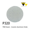 1 Box: P320 - Sia - 7500 Sianet - Knitted Fabric Disc - Ceramic Aluminium Oxide - 150mm - 6" - (50/box)